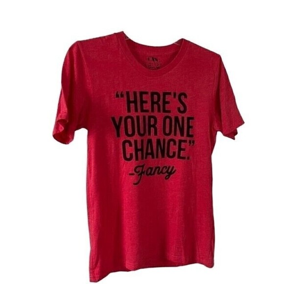Reba Here’s Your One Chance Fancy Tshirt Pink Medium - Picture 2 of 7
